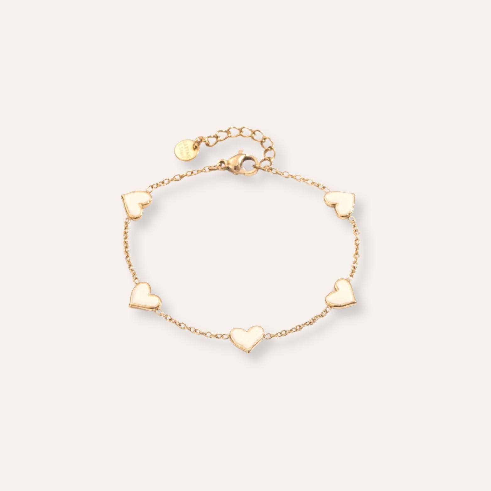 Aimée | Bracelet coeur en acier inoxydable