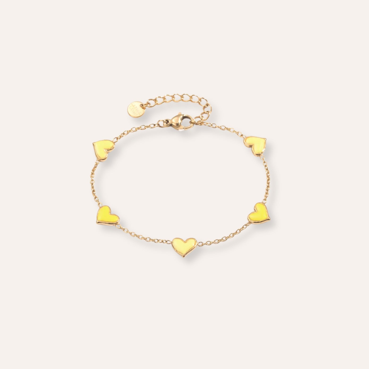 Aimée | Bracelet coeur en acier inoxydable