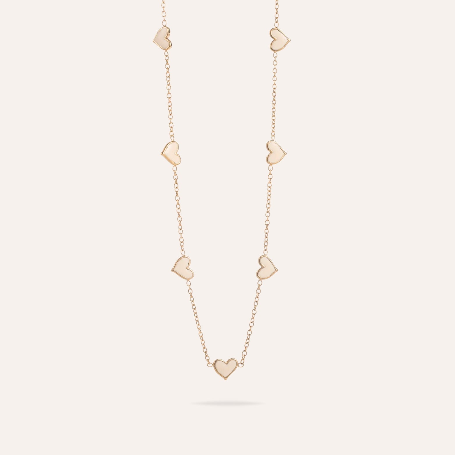 Aimée | Collier coeur en acier inoxydable
