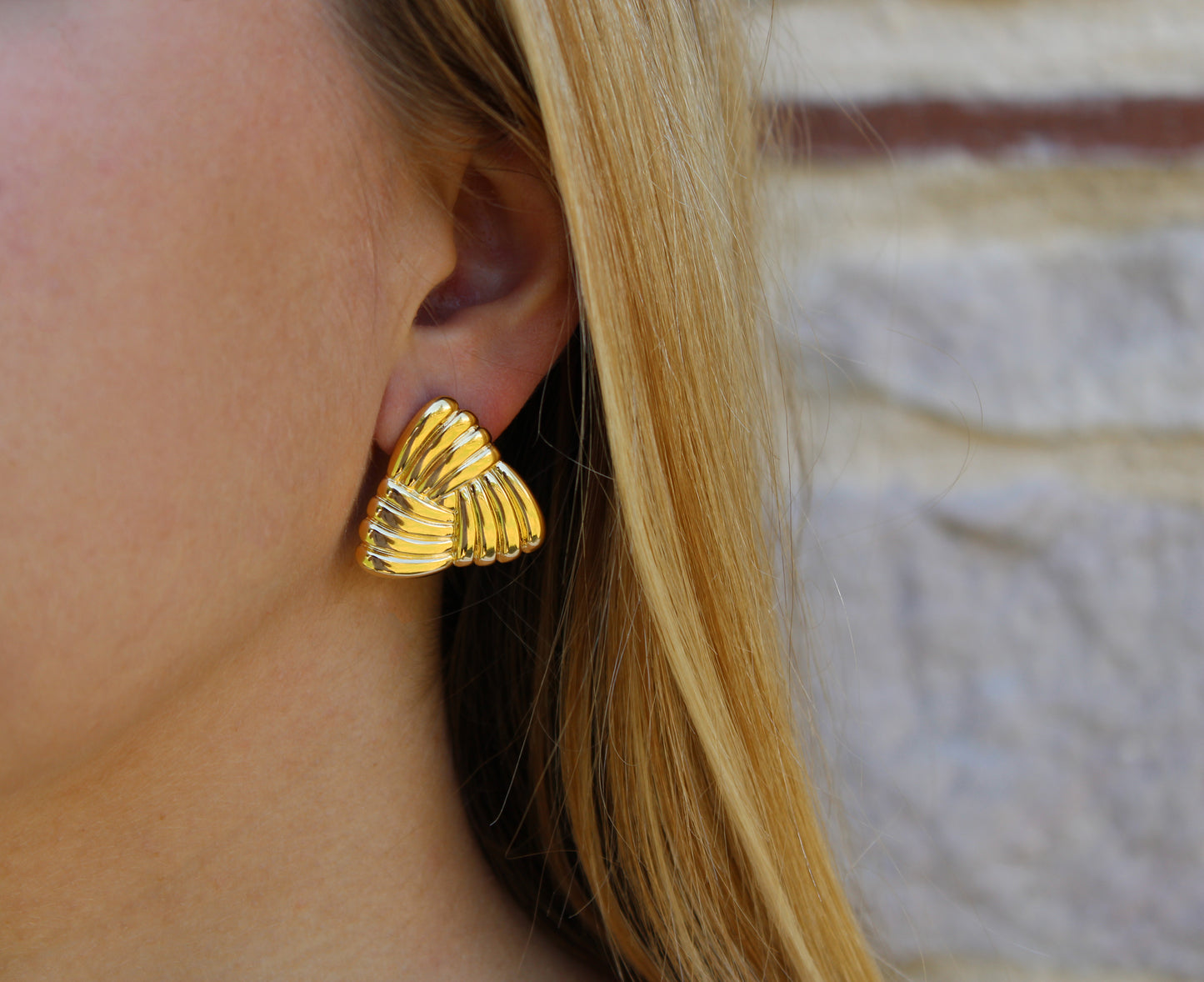 Alexia | Boucles d'oreilles en acier inoxydable