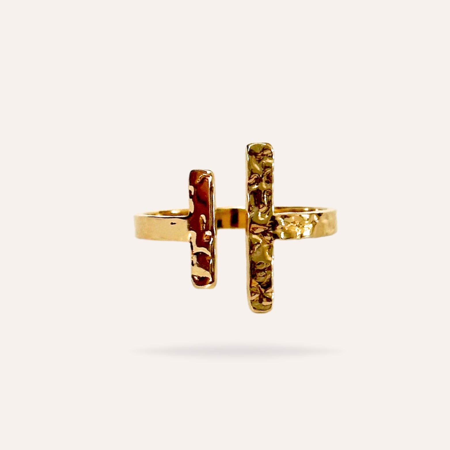 Angèle | Bague en acier inoxydable