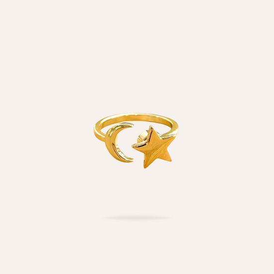 Gemma | Bague anti-stress en acier inoxydable