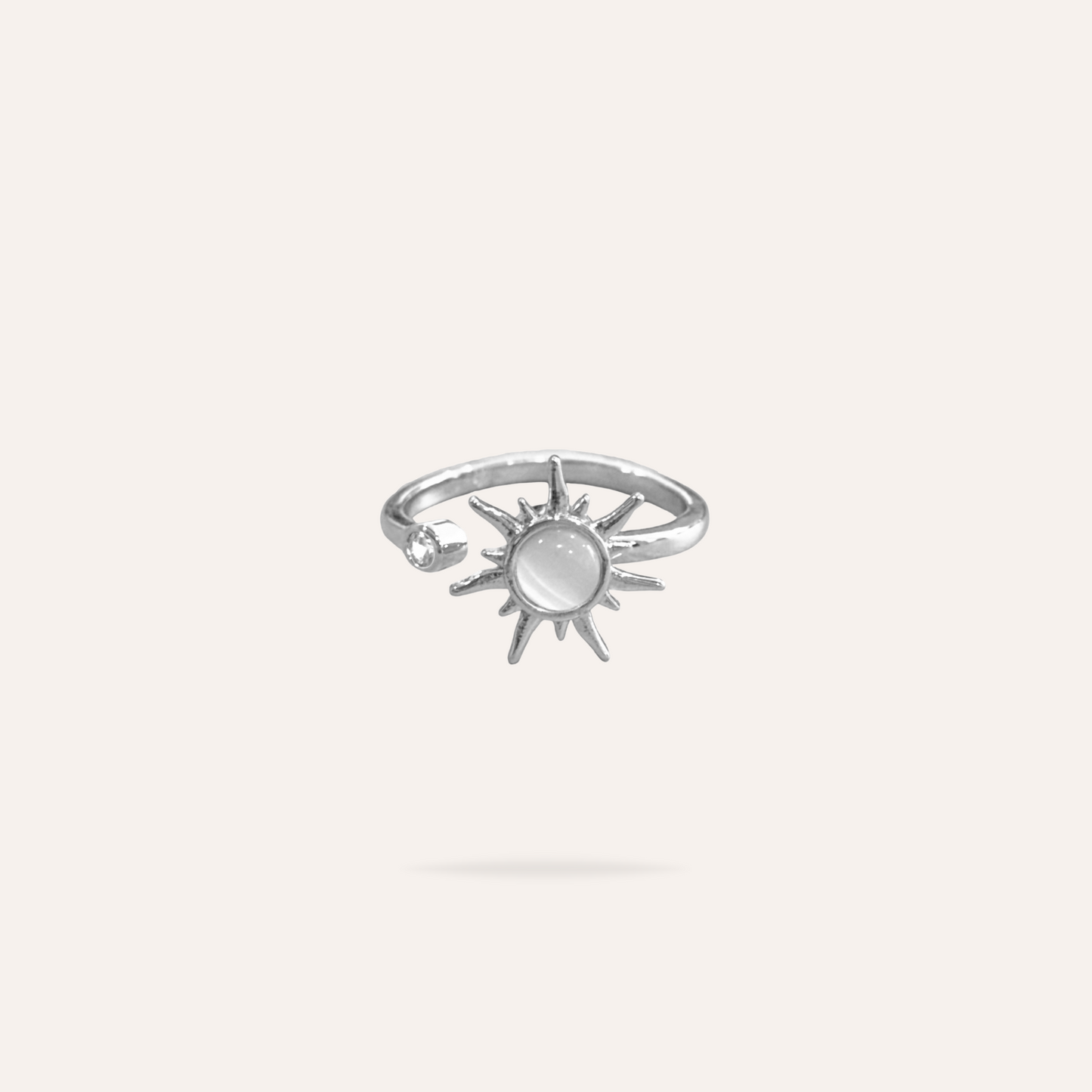 Aurora | Bague anti-stress en acier inoxydable