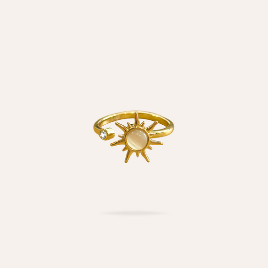 Aurora | Bague anti-stress en acier inoxydable