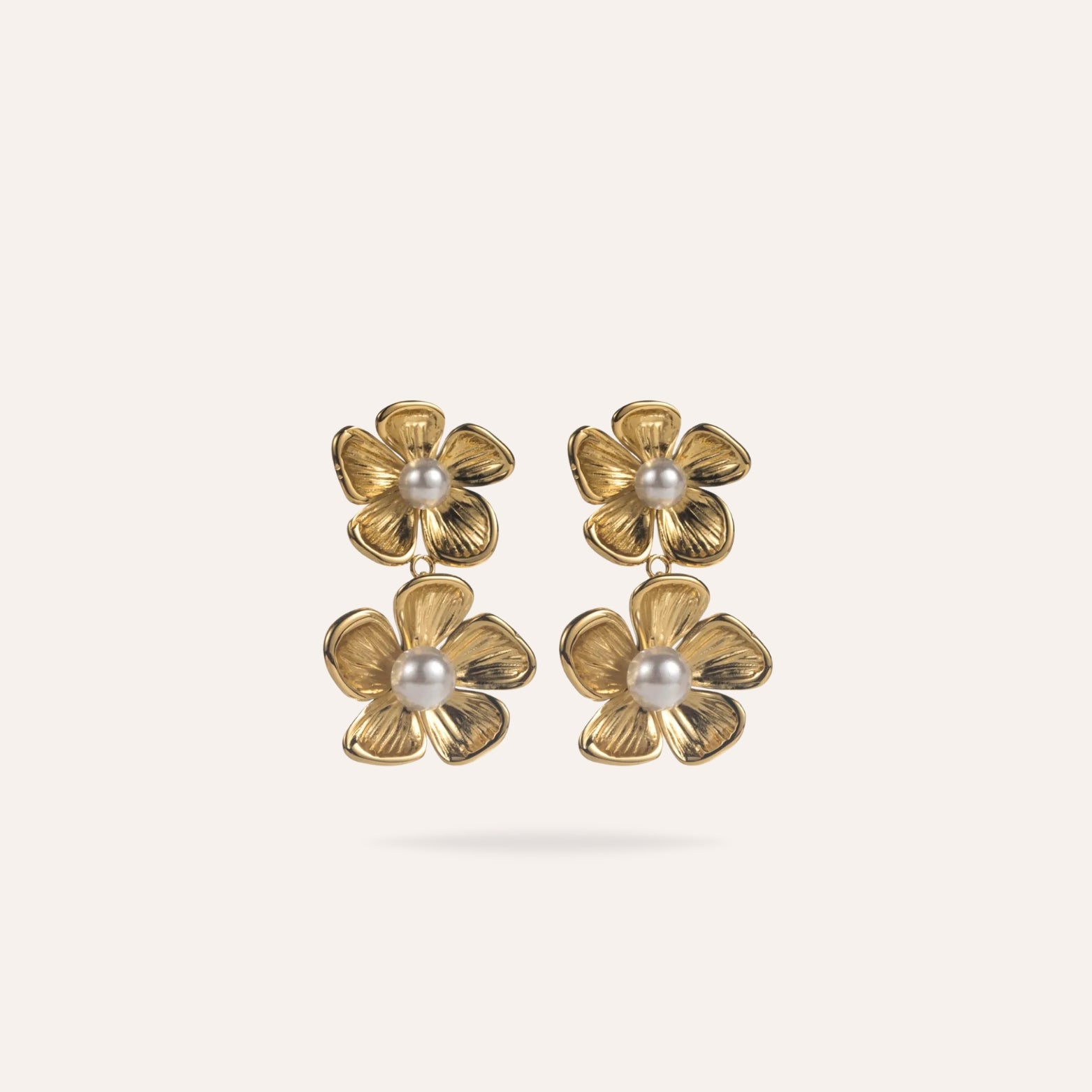 Calista | Boucles d'oreilles en acier inoxydable