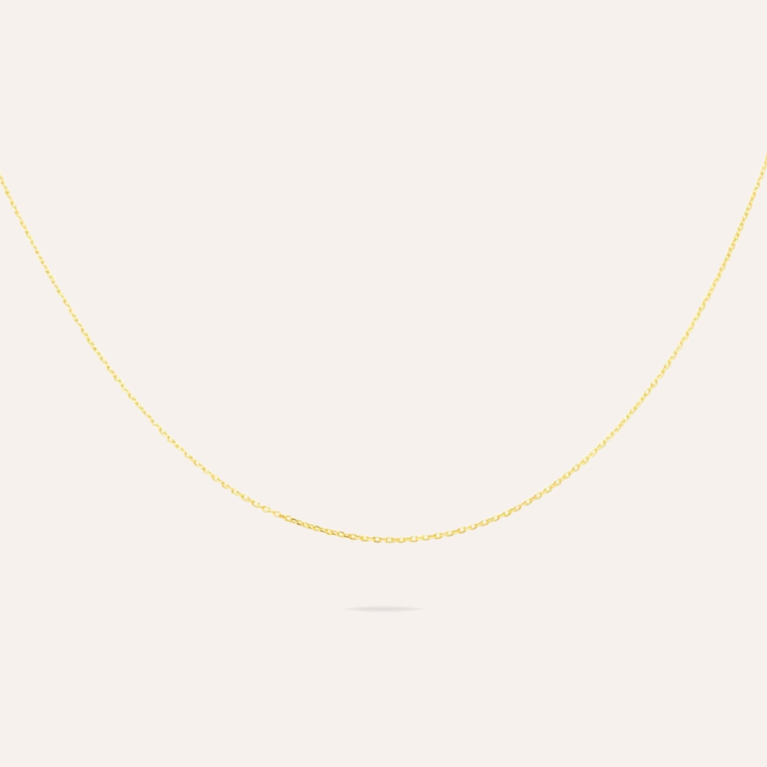 Aline | Collier chaîne simple en acier inoxydable