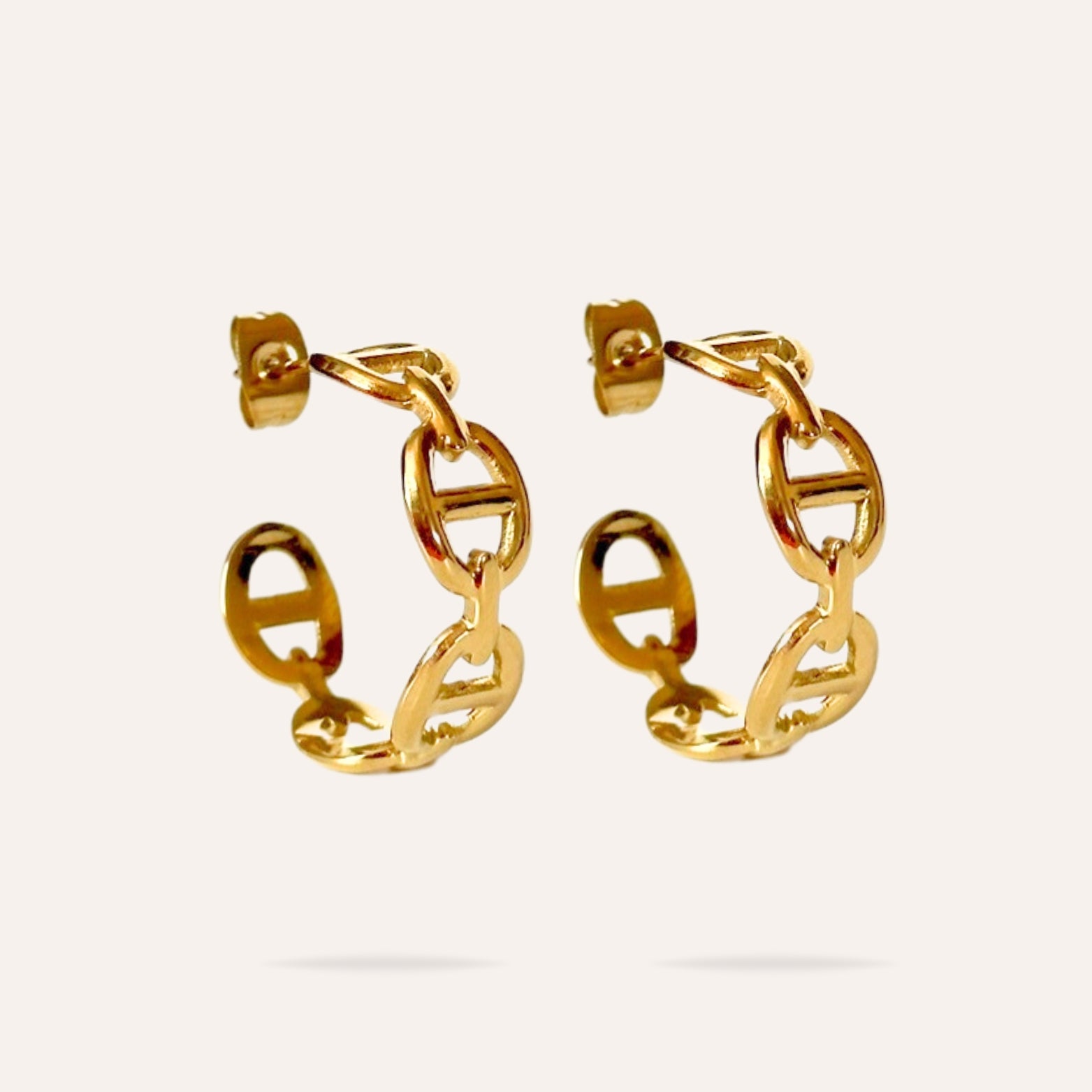 Diane | Boucles d'oreilles en acier inoxydable