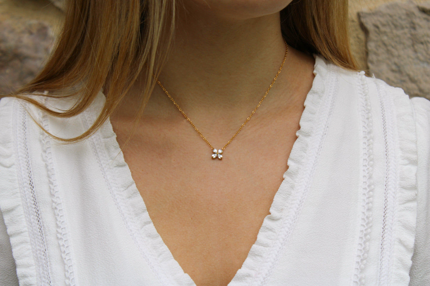Gladys | Collier en acier inoxydable