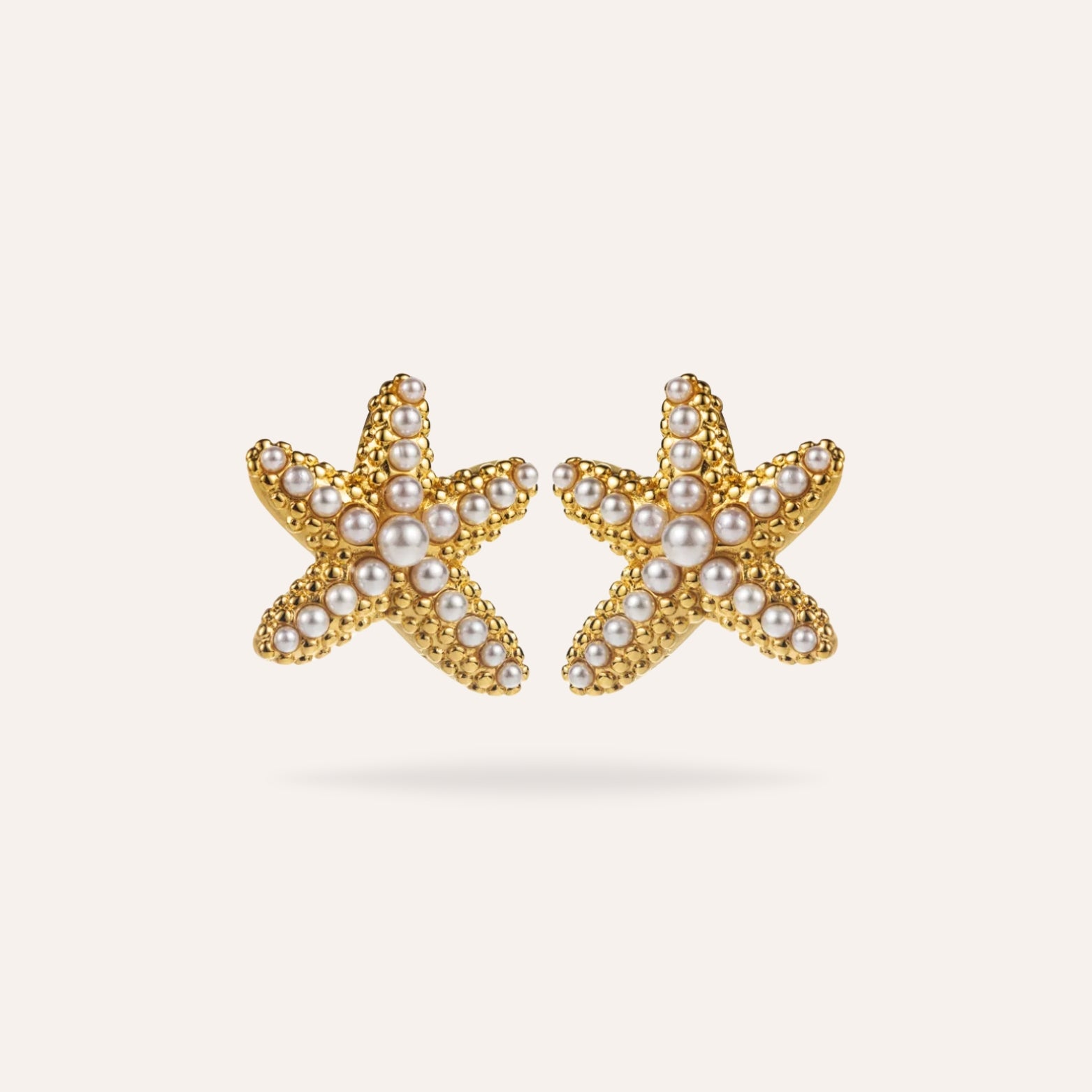 Hina | Boucles d'oreilles étoile en acier inoxydable