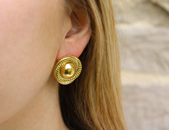 Hélène | Boucles d'oreilles en acier inoxydable