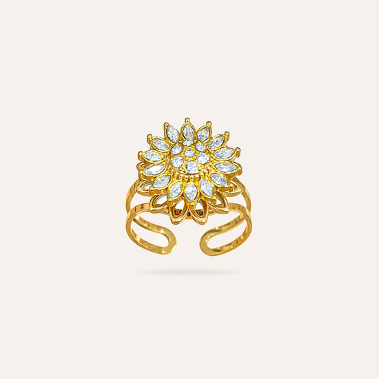 Iris | Bague anti-stress en acier inoxydable
