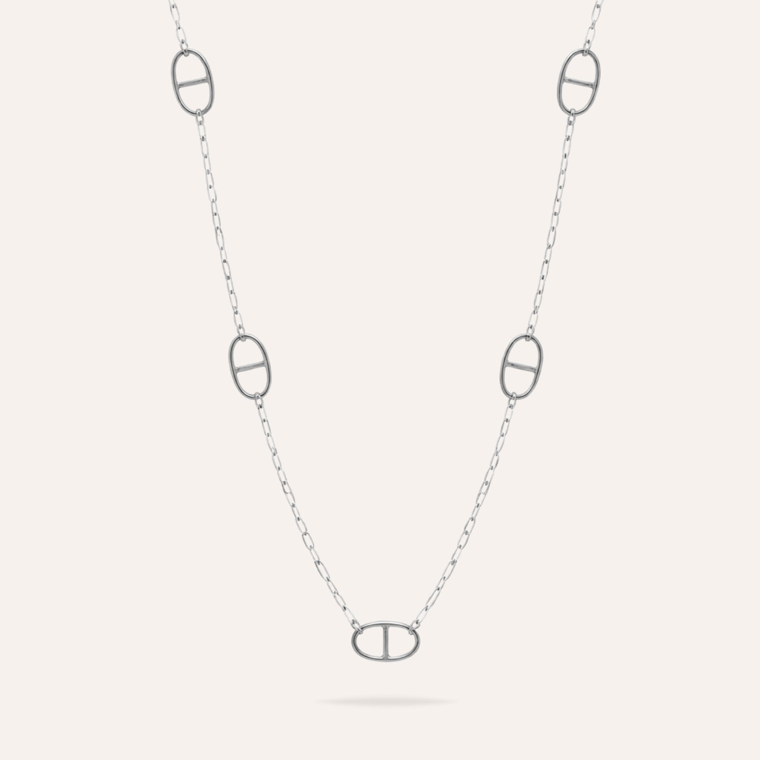 Lisa | Collier sautoir en acier inoxydable