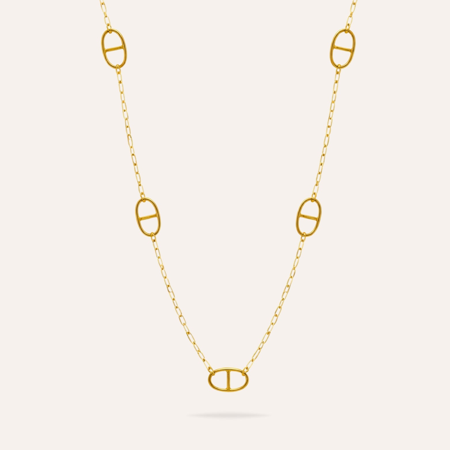 Lisa | Collier sautoir en acier inoxydable