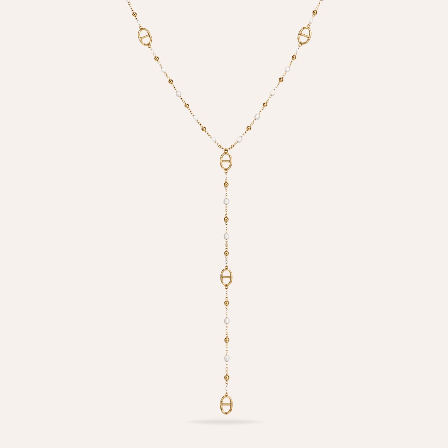 Lison | Collier en Y en acier inoxydable