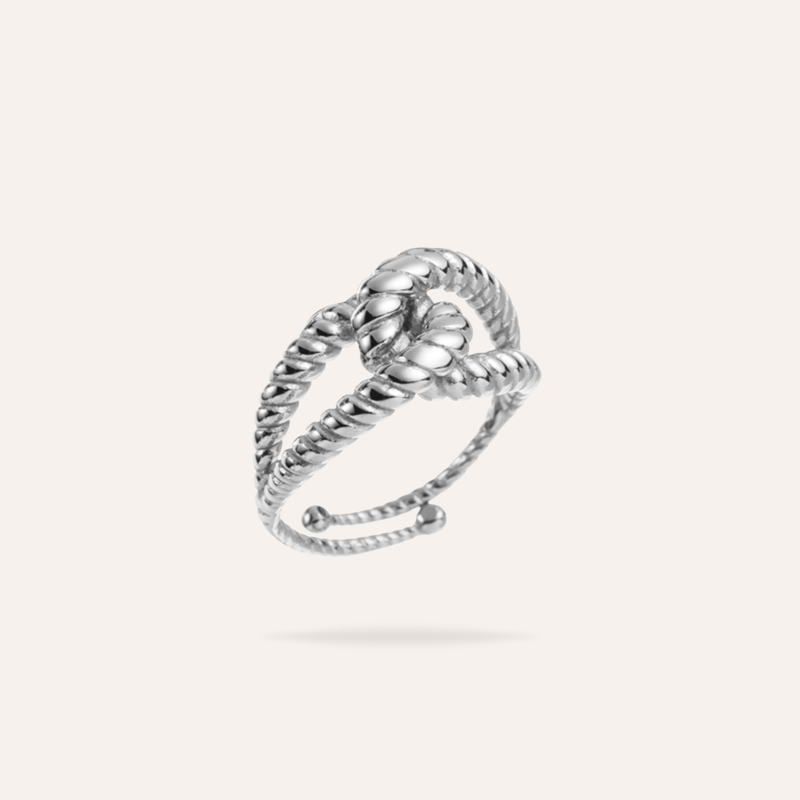 Maud | Bague en acier inoxydable