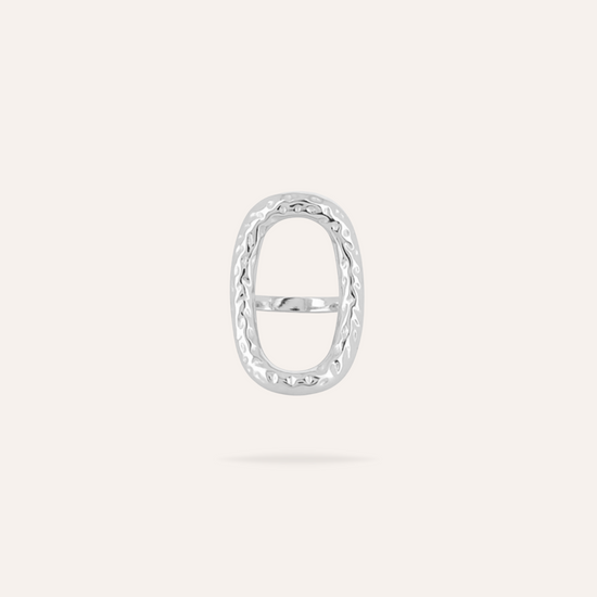 Méline | Bague en acier inoxydable