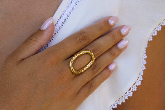 Méline | Bague en acier inoxydable