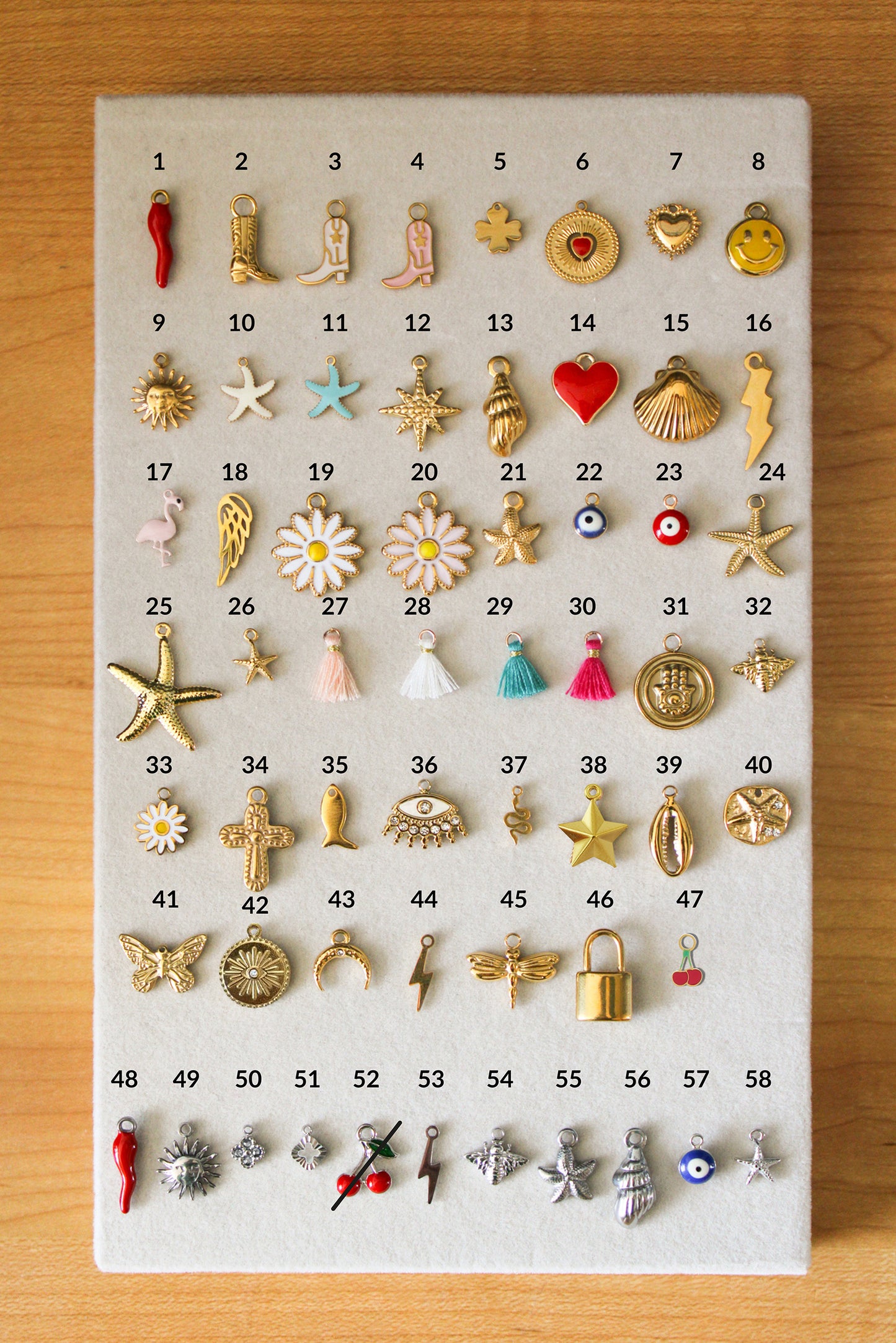 Bar à Charms | Collier personnalisé à breloques