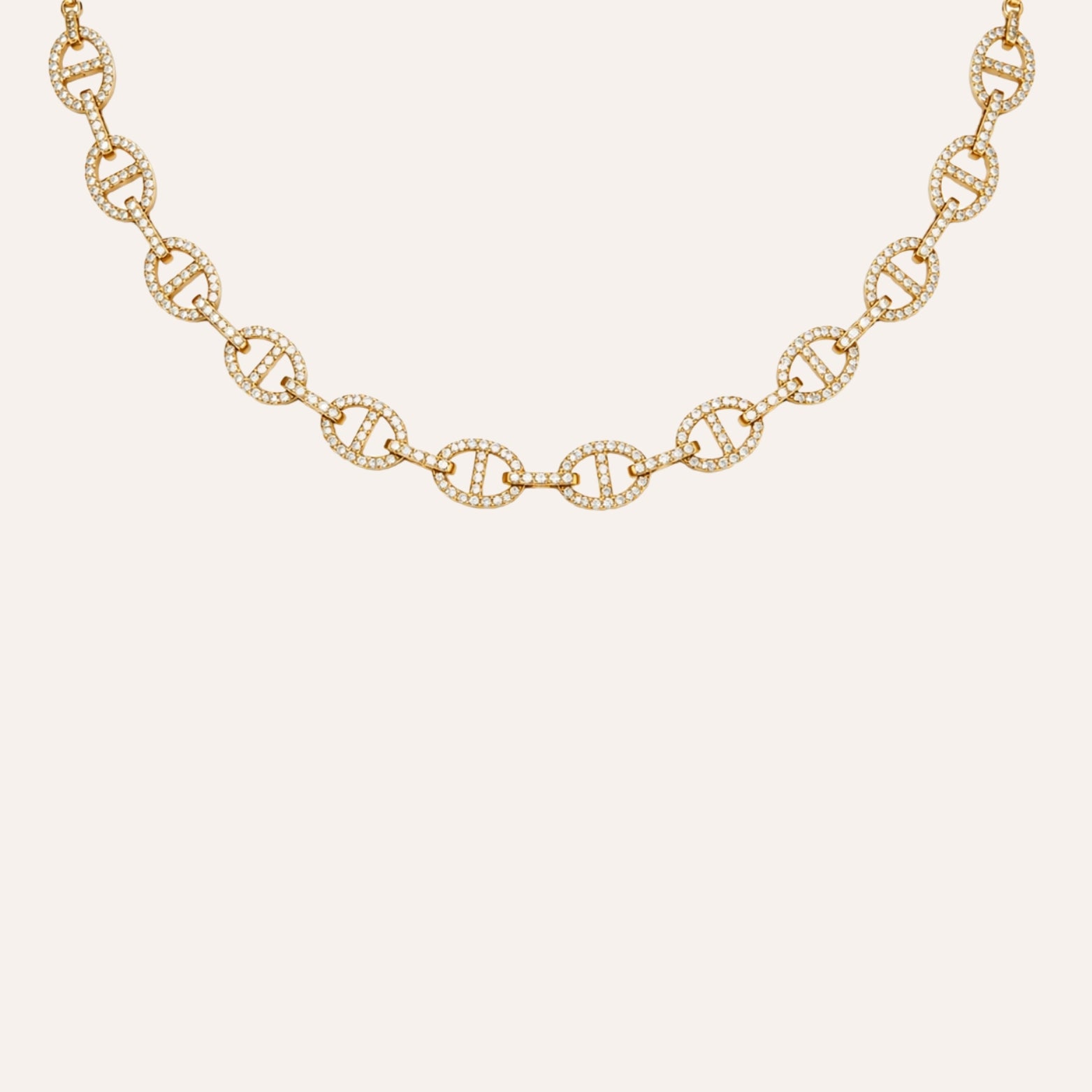 Naomie | Collier ras de cou en acier inoxydable