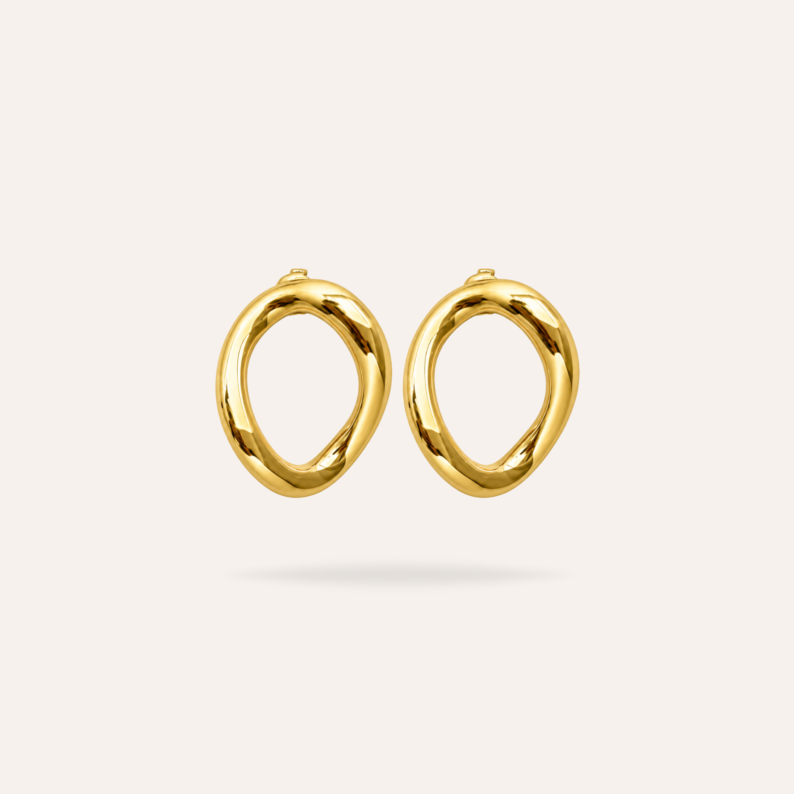 Noélie | Boucles d'oreilles en acier inoxydable