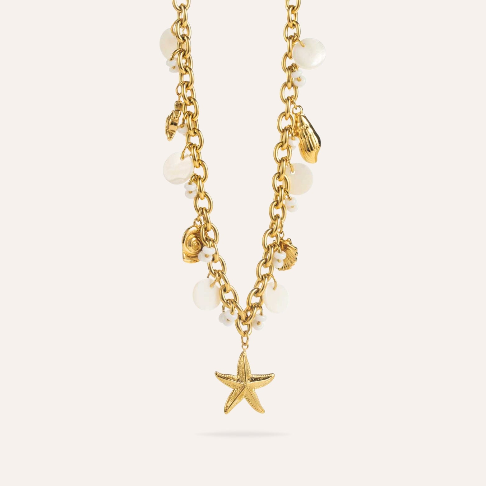 Pohésia | Collier breloques en acier inoxydable