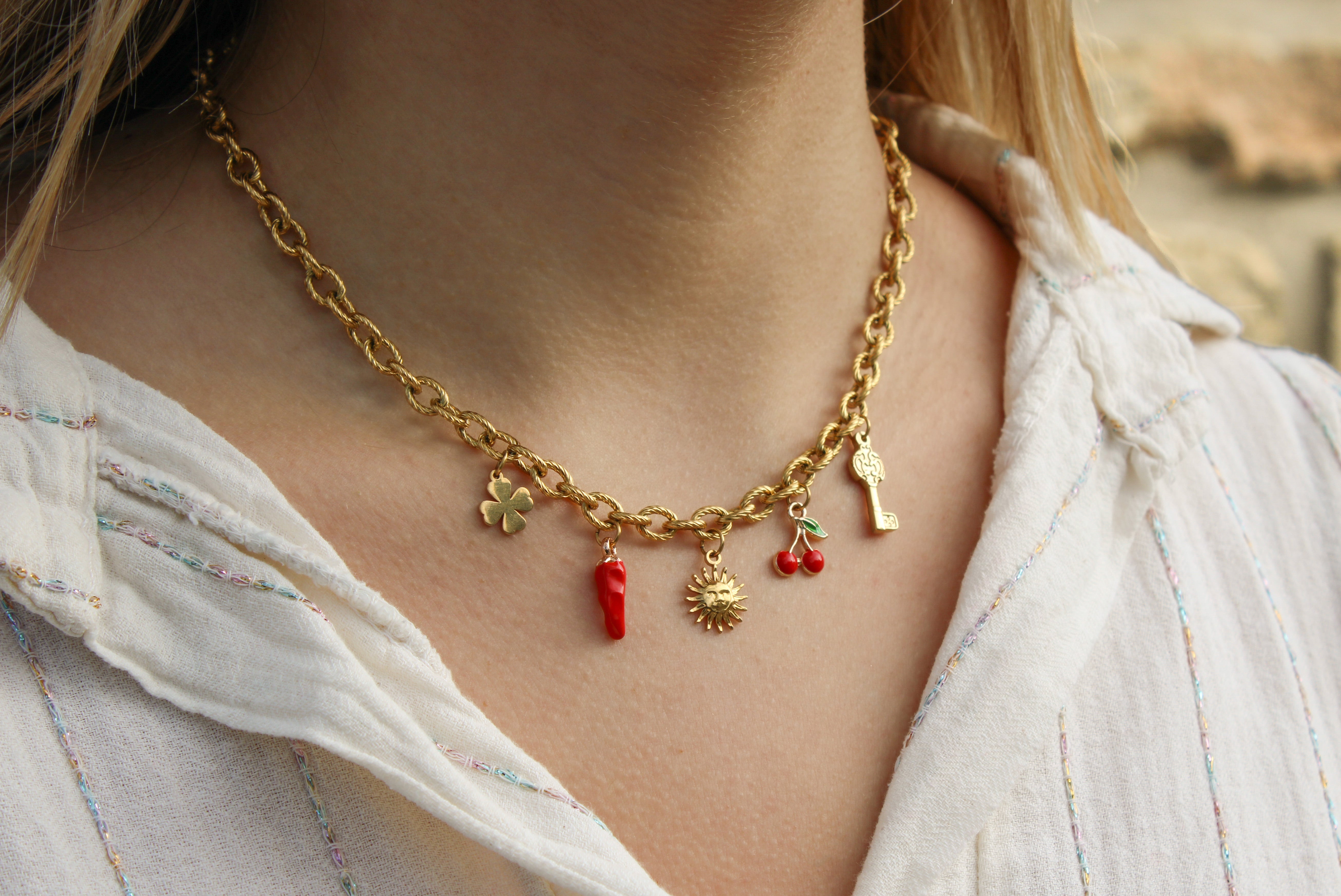 Bar à Charms | Collier personnalisé à breloques