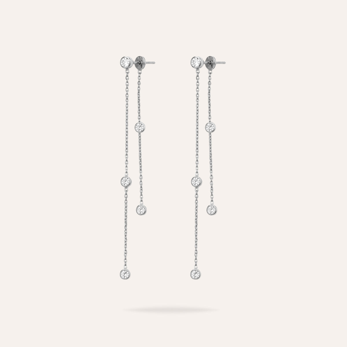 Rym | Boucles d'oreilles en acier inoxydable