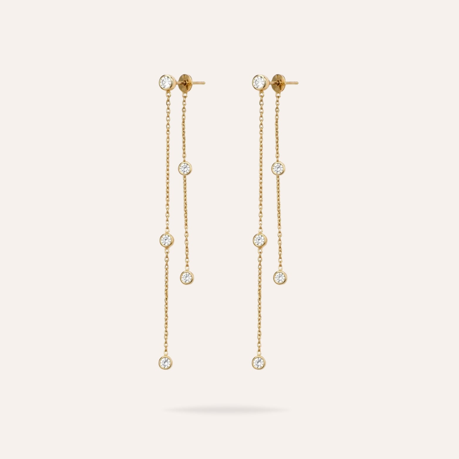 Rym | Boucles d'oreilles en acier inoxydable
