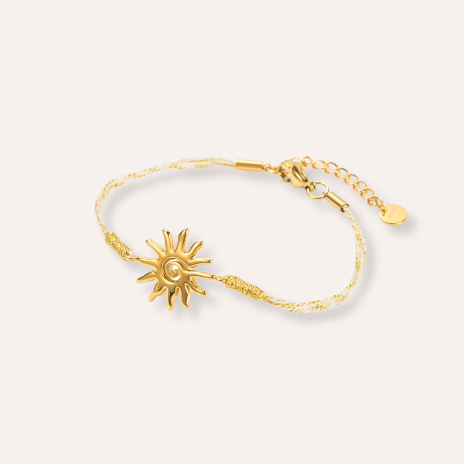 Soleia | Bracelet soleil en acier inoxydable