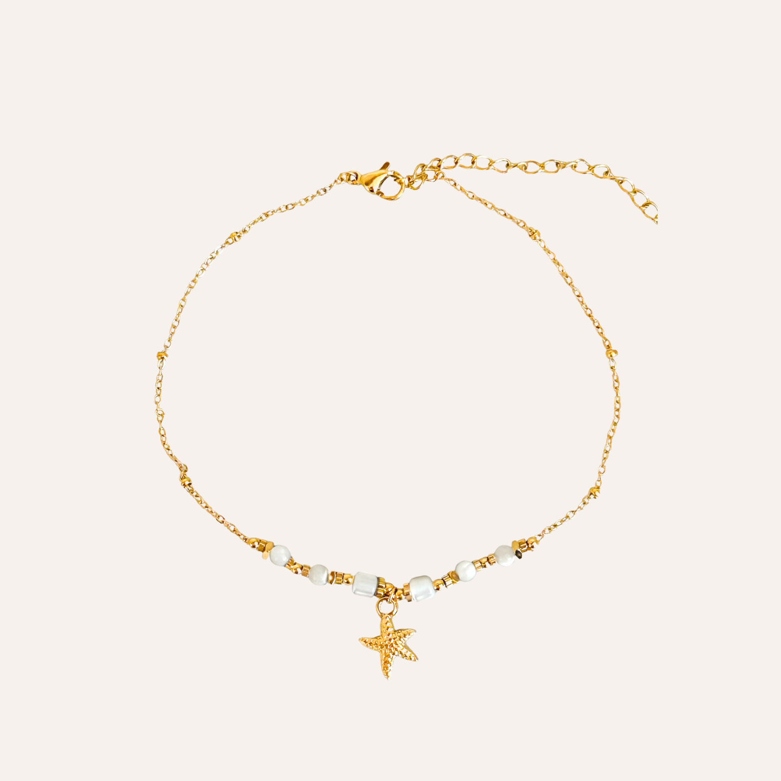 Starly | Bracelet de cheville en acier inoxydable