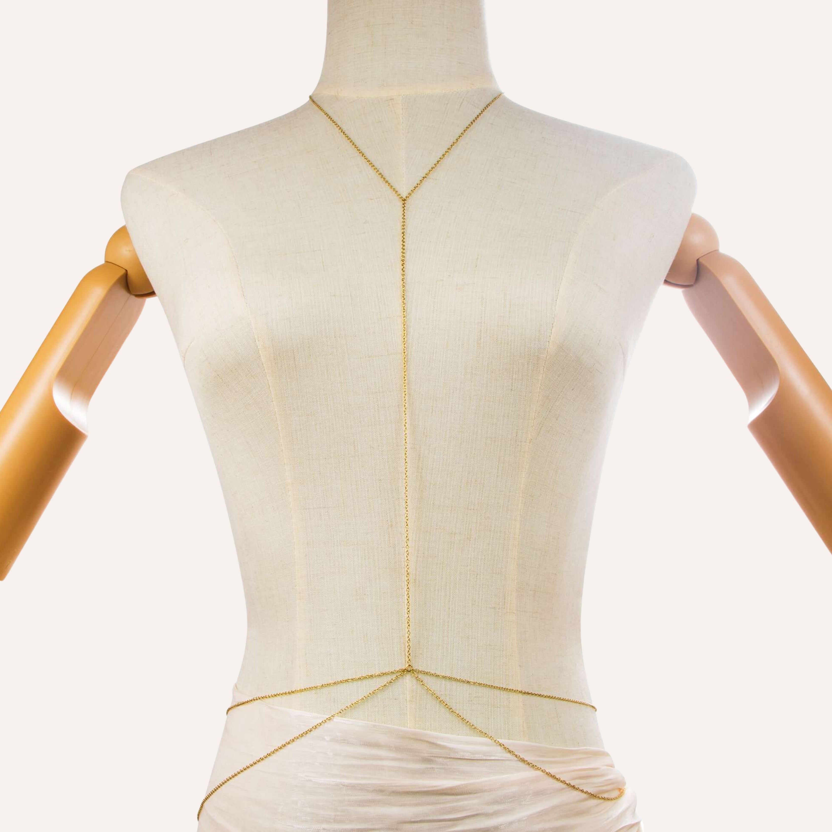 SUMMER - Chaîne de corps en acier inoxydable