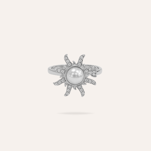 Lya | Bague anti-stress en acier inoxydable