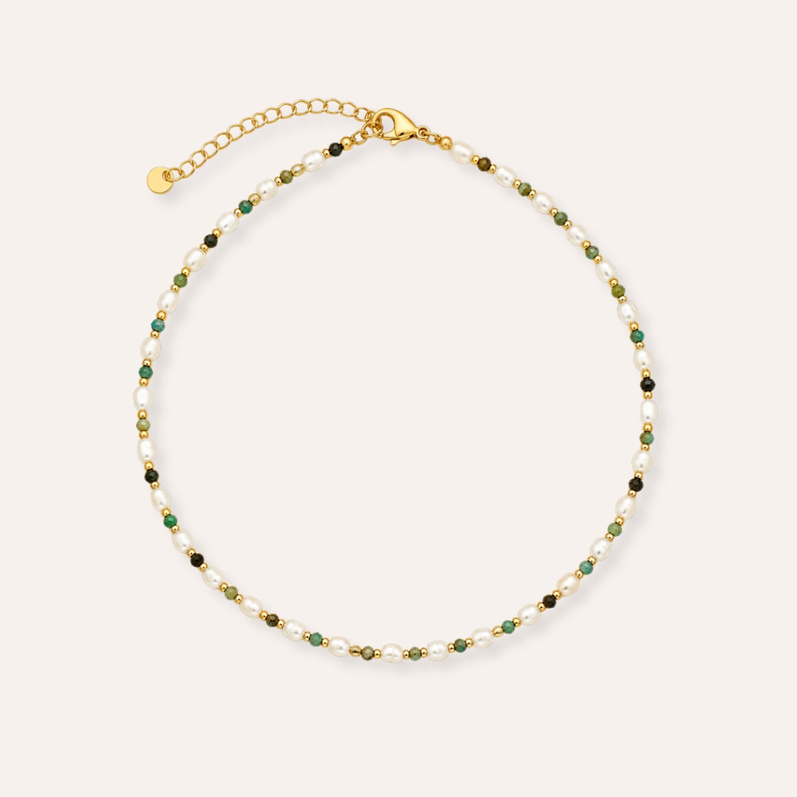 Florine | Collier en perles d'eau douce et acier inoxydable