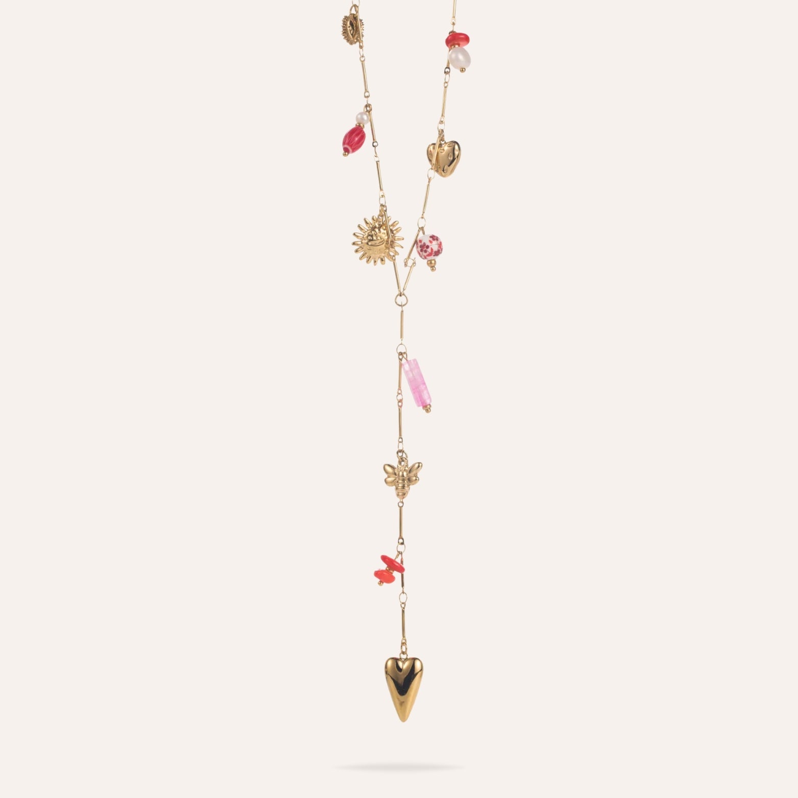 Layna | Collier breloques en acier inoxydable