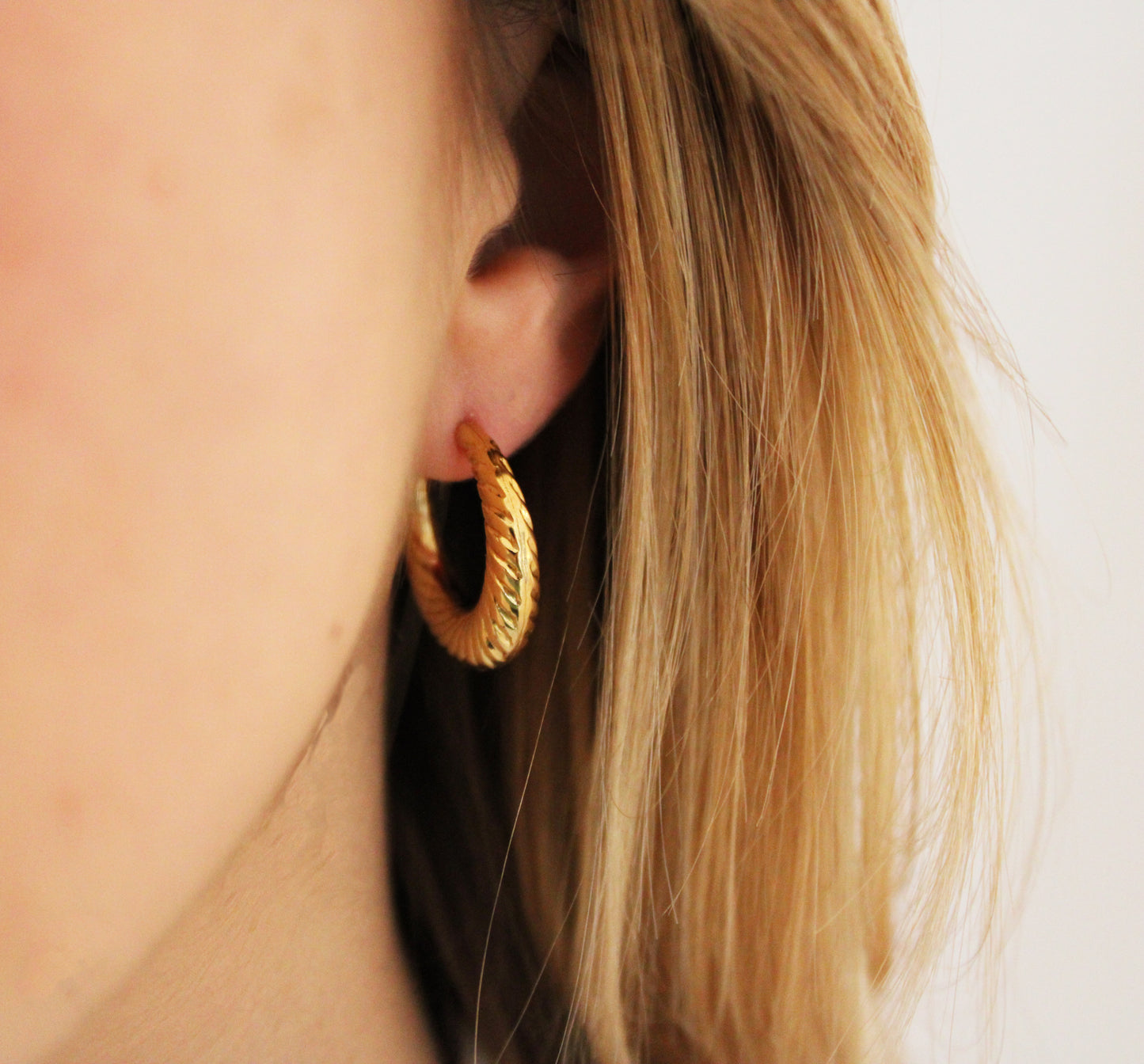 Alexia | Boucles d'oreilles en acier inoxydable