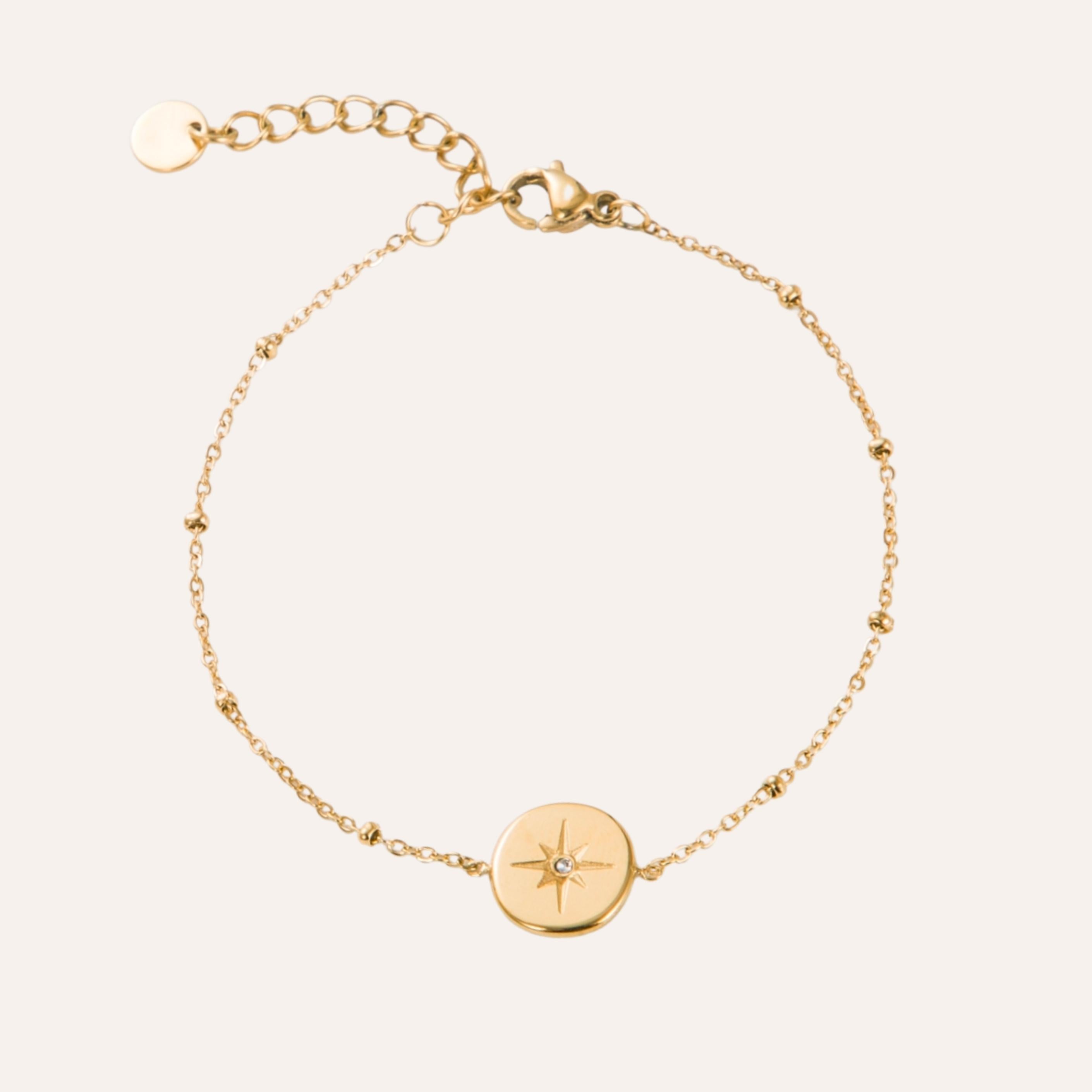 Blair | Bracelet soleil en acier inoxydable