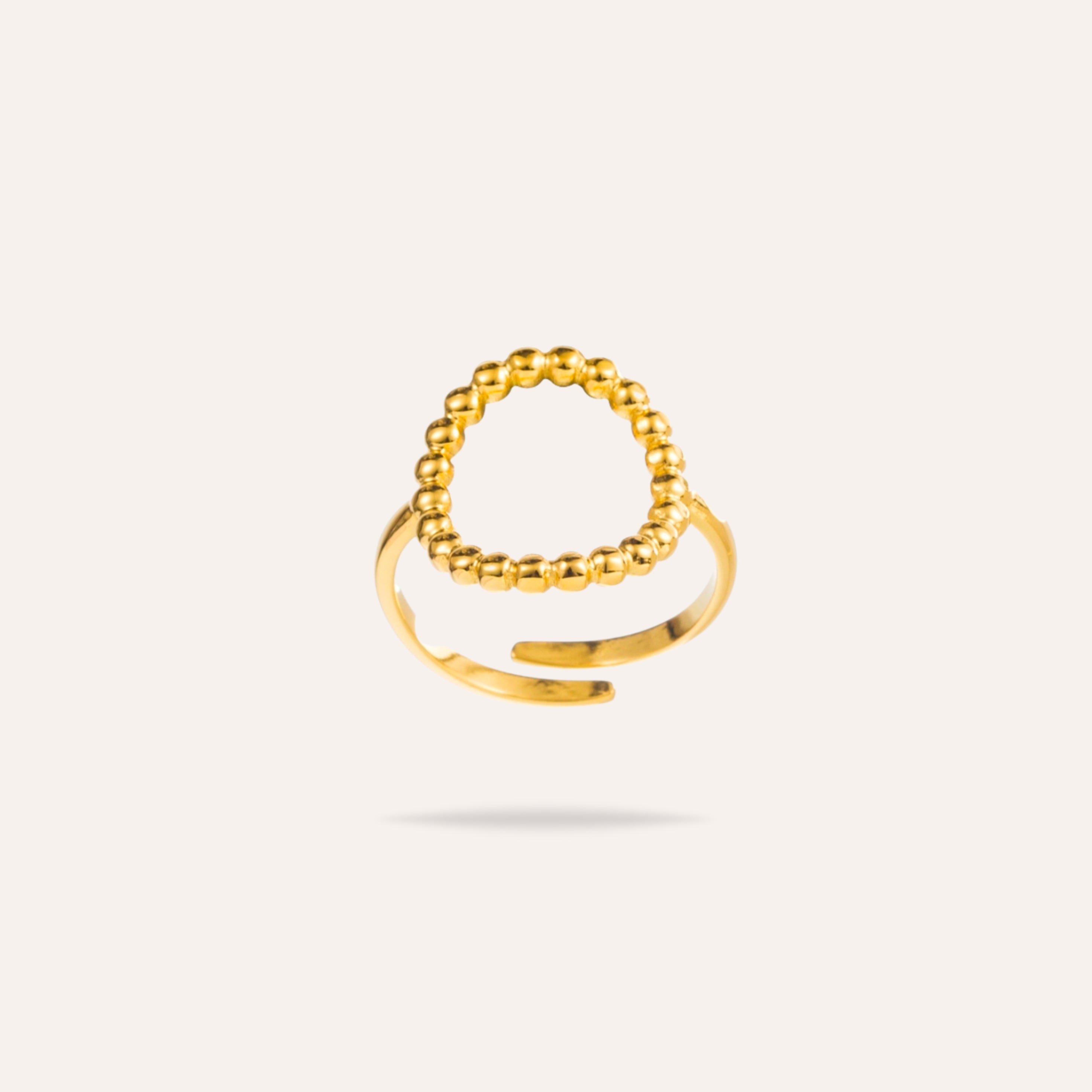 Flavie | Bague en acier inoxydable