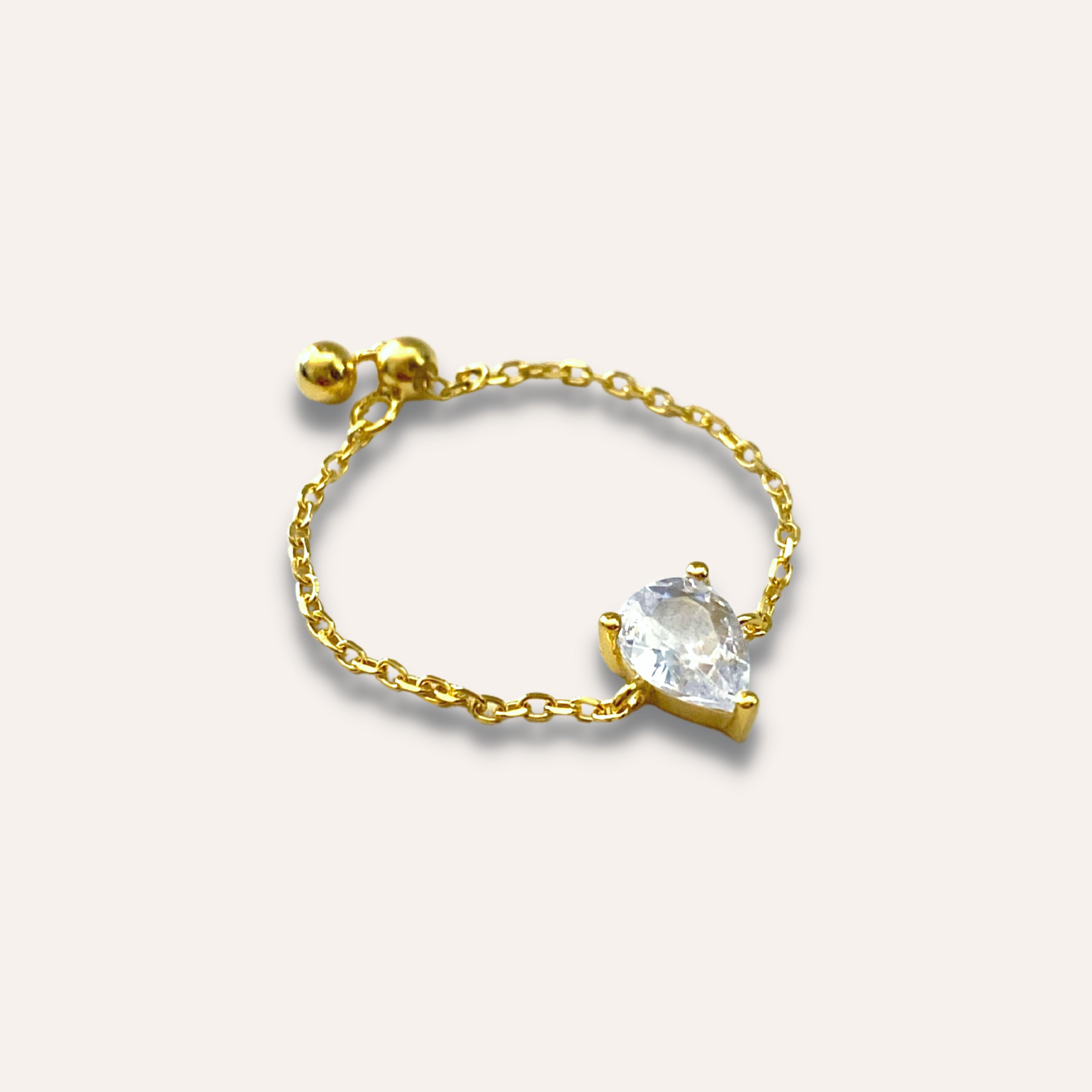 Irina | Bague en argent sterling et zircon