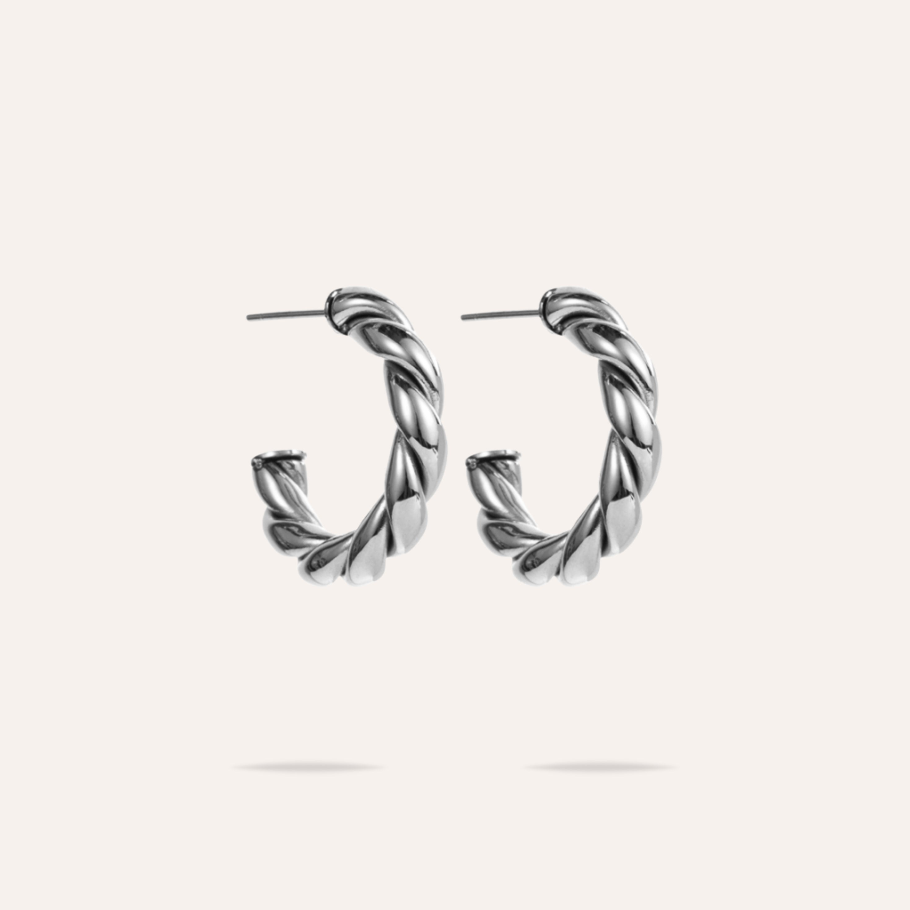 Marianne | Boucles d'oreilles en acier inoxydable