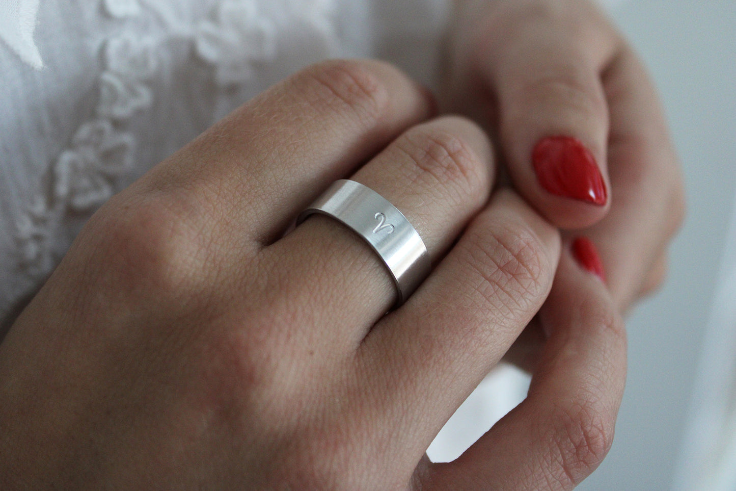 Mon signe astro | Bague en aluminium