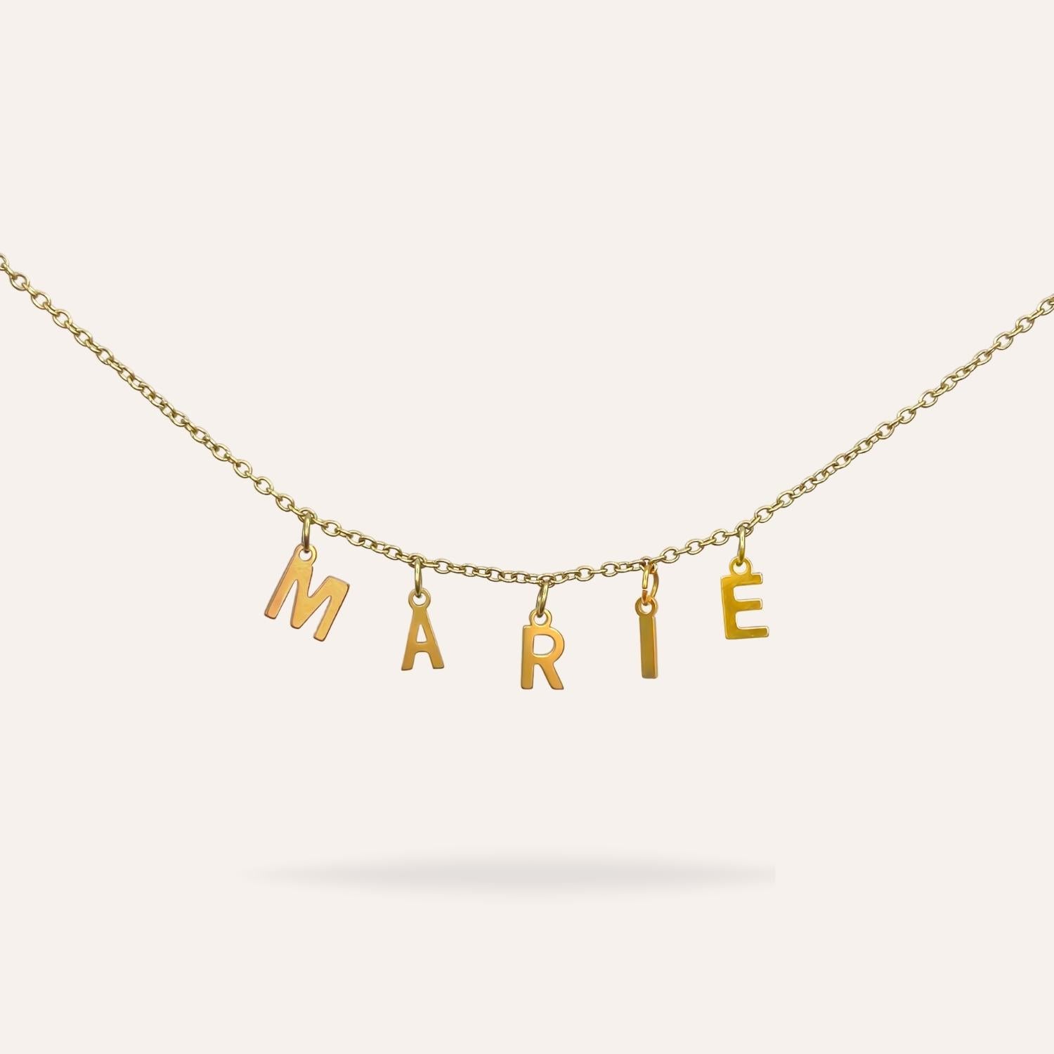 Précieuse | Collier personnalisé en acier inoxydable